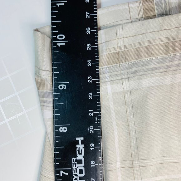 Ben Hogan Tan Plaid Performance Shorts Mens 40 Golf Classic Fit Khaki Flat Front - Picture 10 of 14